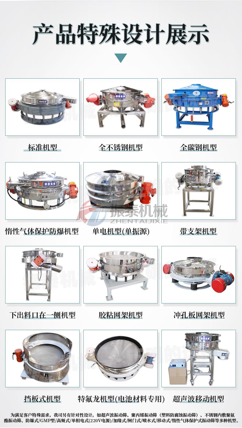 二氧化硅料漿直排篩特殊設(shè)計(jì)