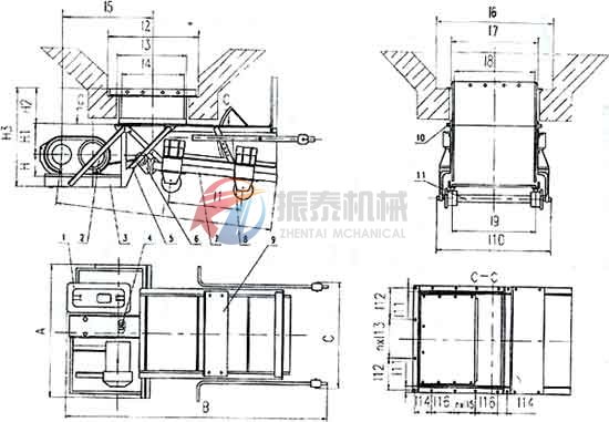 振動給煤機工作原理與結(jié)構